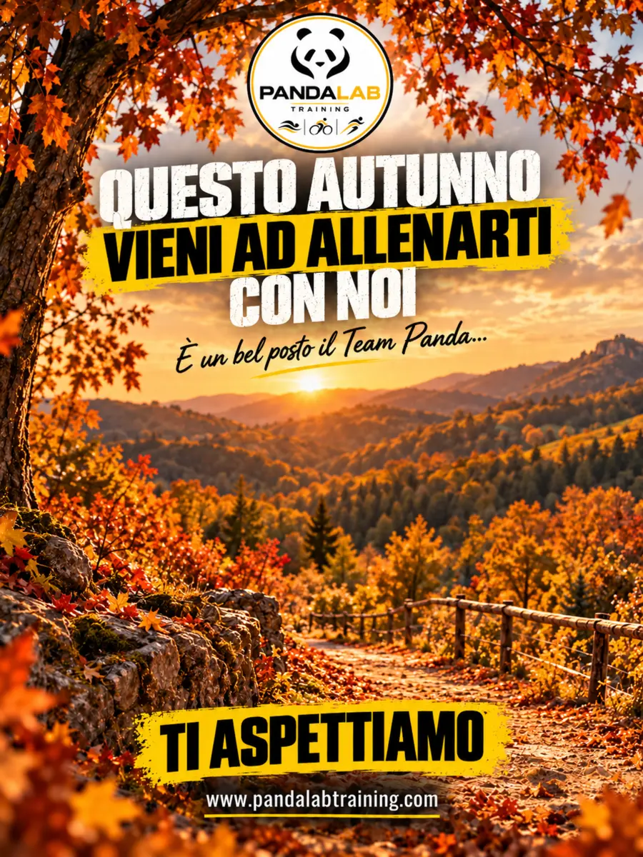 Questo autunno vieni ad allenarti con PandaLab: ti aspettiamo